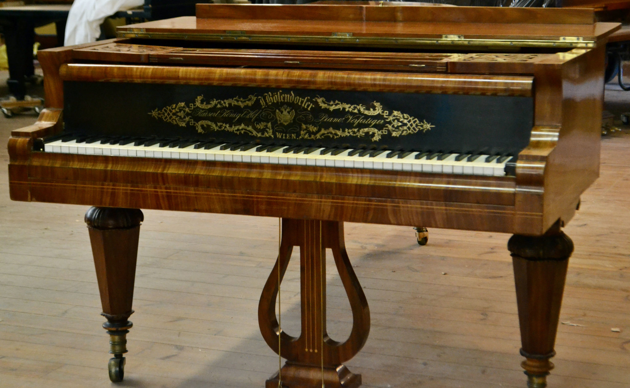 Bösendorfer « hammerflügel », pianoforte.