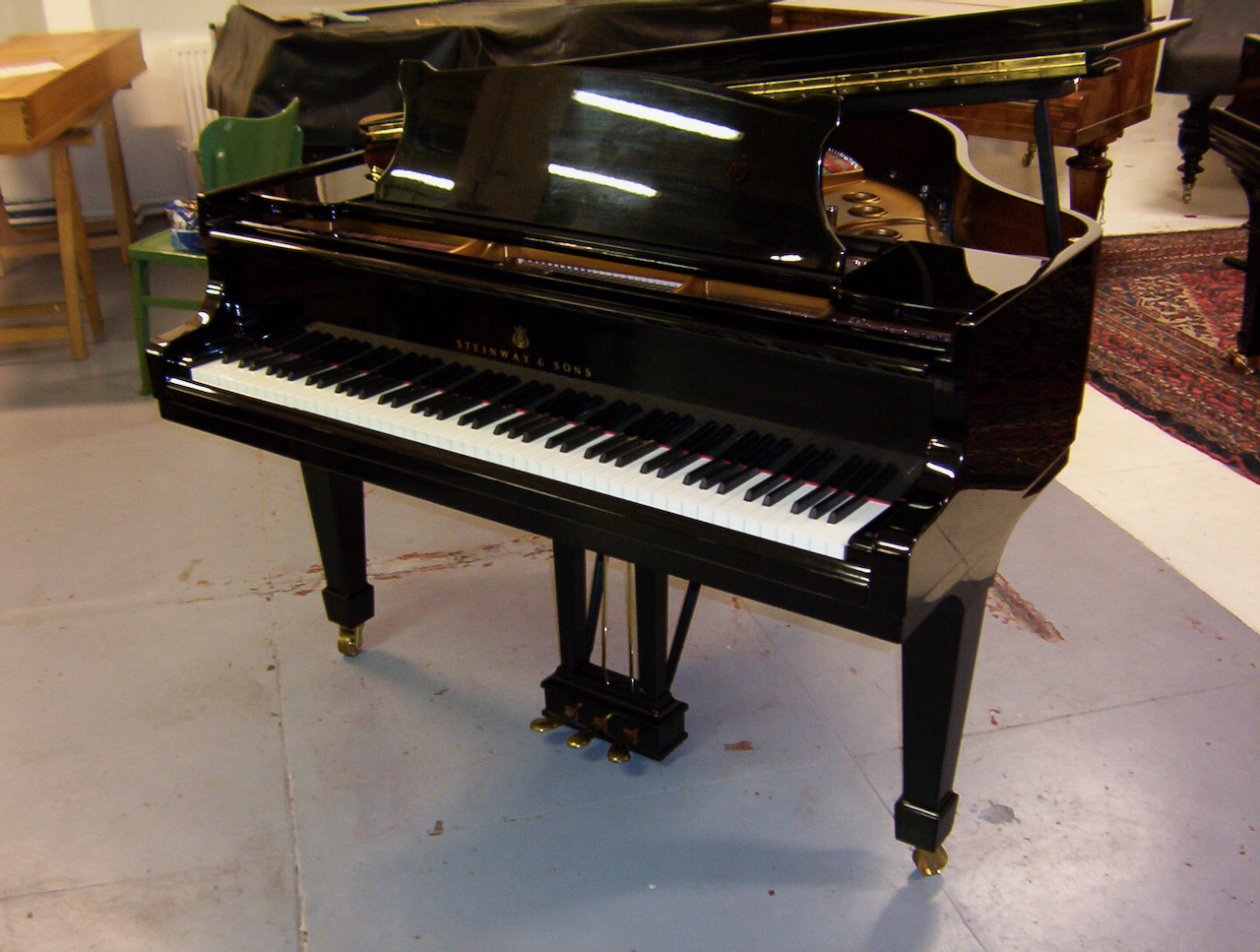 Steinway And Sons modèle S 155, New-York 1954